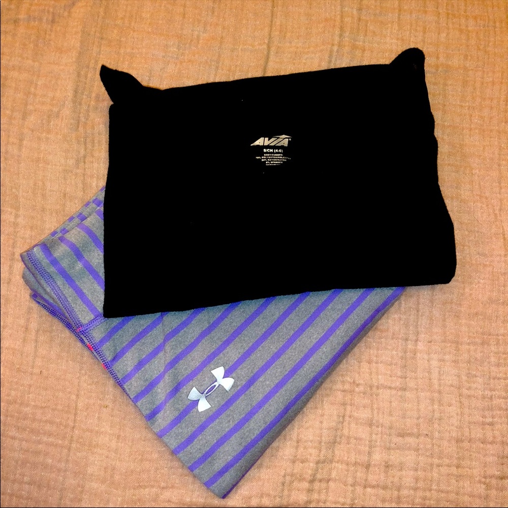 UA pants + top